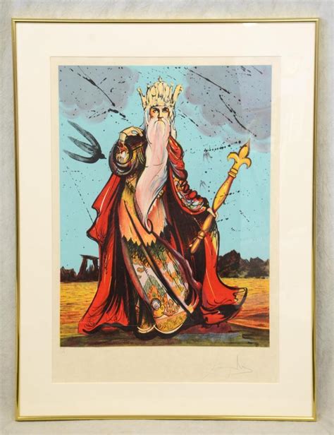Sold Price After Salvador Dali Colored Lithograph Moses Edition No