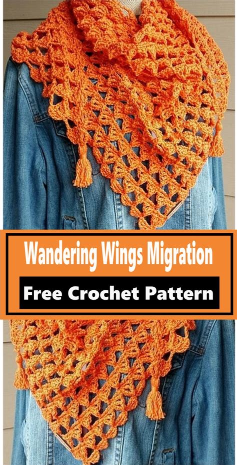 Wings Shawl Crochet Patterns