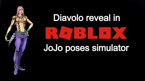 Diavolo Reveal In Roblox Youtube