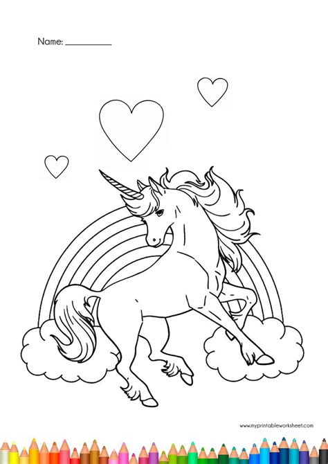 Get the markers out and make an average day a little more magical (for free!) by printing out a few of our favorite fairy, rainbow, and baby unicorn coloring pages. Easy Cute Unicorn Coloring Pages for Kids and Girls ...