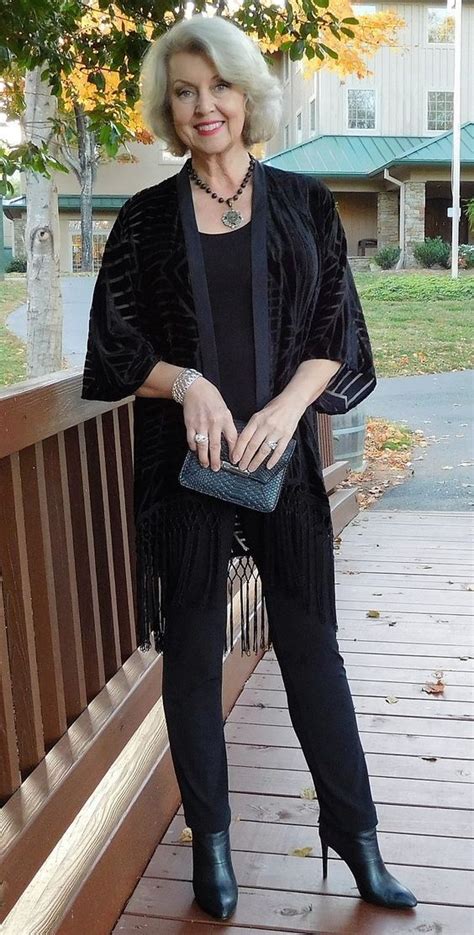 Dinner Date Stylish Outfits For Women Over 50 Older Women Fashion Over 50