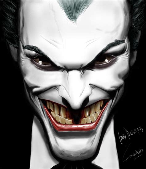 The joker relies on cunning and intelligence to pull off his schemes; JOKER por Luwy | Dibujando