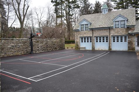 Driveway Basketball Courts Deshayes Dream Courts
