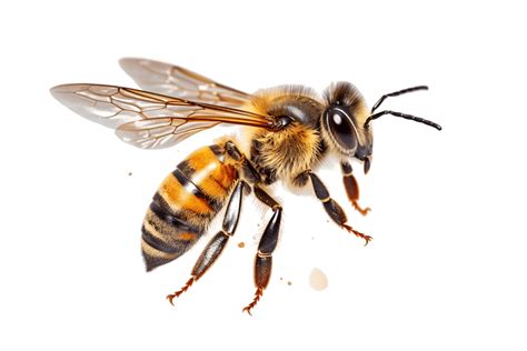 Honey Bee Isolated On Transparent Background Ai 24516680 Png