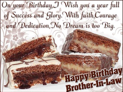 To be loved and cared for is the most wonderful feeling in. Happy Birthday Brother-In-Law - WishBirthday.com