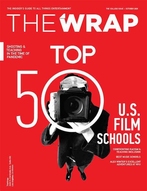 Top 50 Film Schools Of 2020 Afi Conservatory Tops Usc In Thewraps 5th Annual Ranking Thewrap