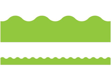 Lime Green Scalloped Border At Lakeshore Learning
