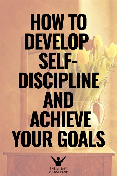 How To Develop Self Discipline Your Step By Step Blueprint Self