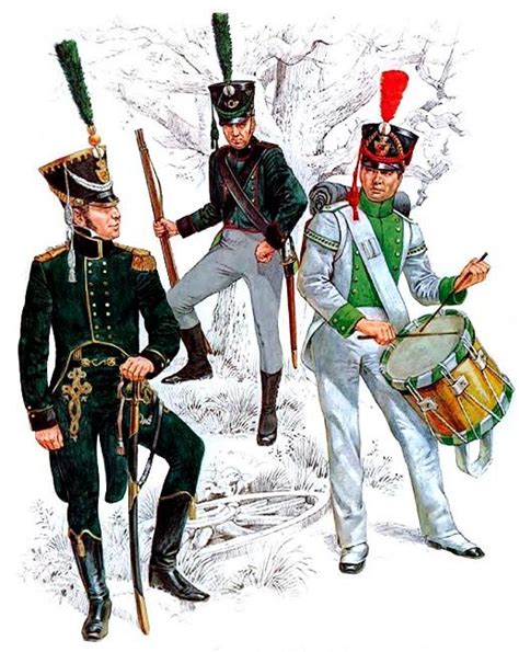 Saxony • Premier Lieutenant Saxon Light Infantry 1810 1813 • Jäger