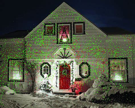 Best christmas light projectors are modern laser light projectors. Christmas Laser Light Projector Red Green Landscape ...