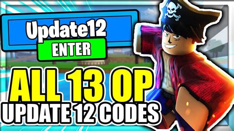 Were you looking for some codes to redeem? ALL *13* NEW SECRET UPDATE 12 CODES! Blox Fruits Roblox - YouTube