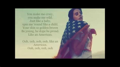 We did not find results for: Lana Del Rey - American (Lyrics) - YouTube