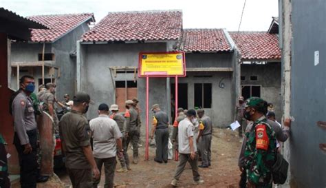 Waduh Unit Bangunan Rumah Di Pancoran Mas Depok Disegel