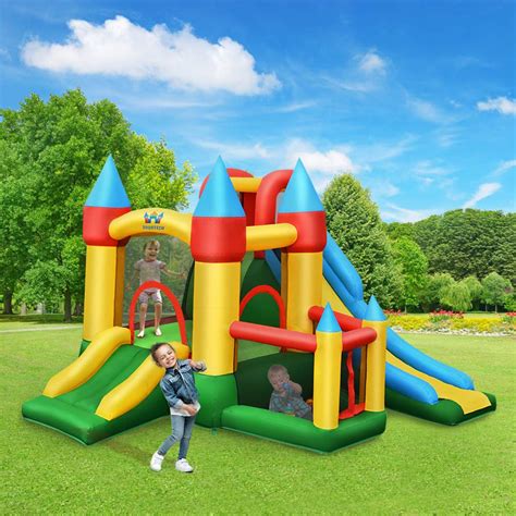 Waterjoy Kids Inflatable Castle With 780w Blowerinflatable Bounce