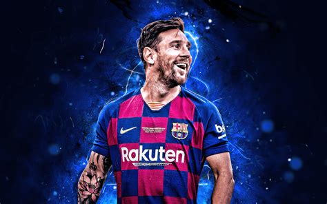 Download Wallpapers Lionel Messi Joy 2020 Barcelona Fc La Liga