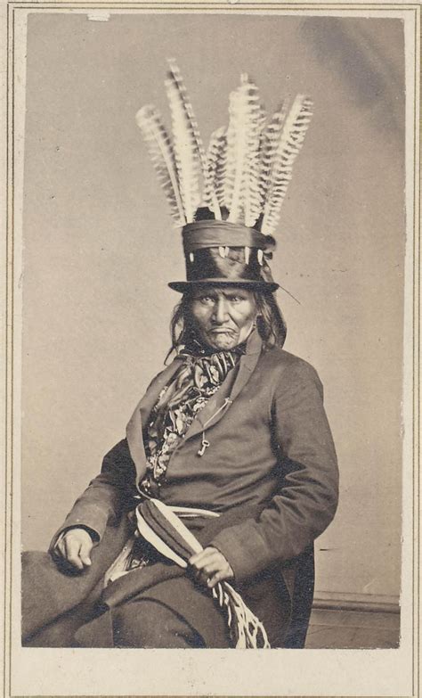 Chippewa Man In Washington Dc 1862 Native American Images Native