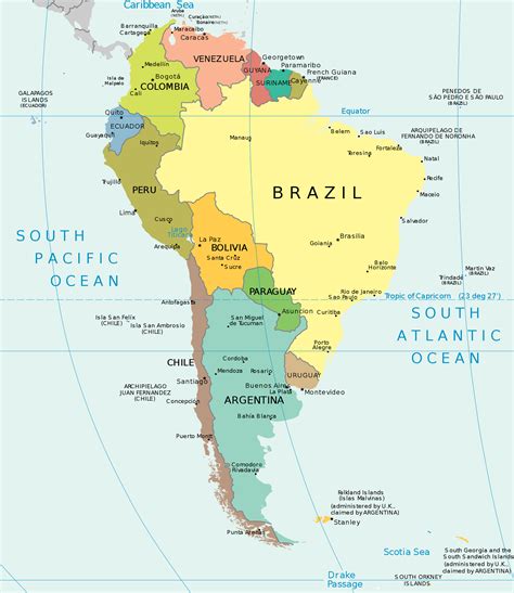 As Fronteiras Brasileiras Todas Elas Posicionadas Na América Do Sul