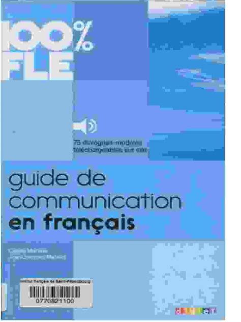 Guide De Communication En Fran 231 Ais A1 B2 Compressed