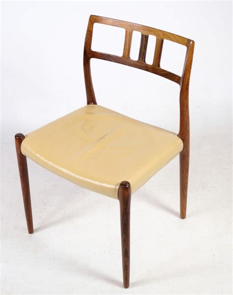 Rosewood Model 79 Dining Chairs By Niels O Møller 1960 Set Of 6 For