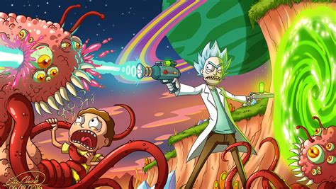 1360x768 Rick And Morty Smith Adventures 4k Laptop Hd Hd 4k Wallpapers