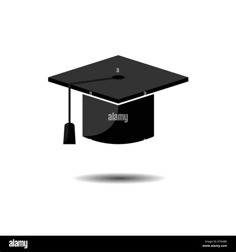 Vector Illustration Of Graduation Cap Icon Education Cap Academical