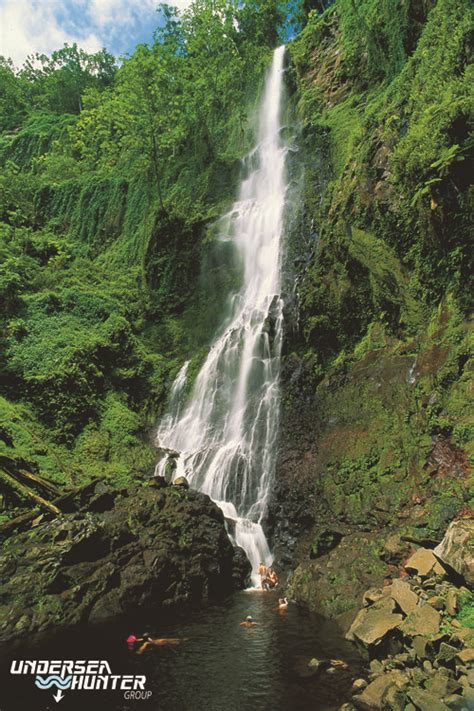 Waterfall Cocos Island
