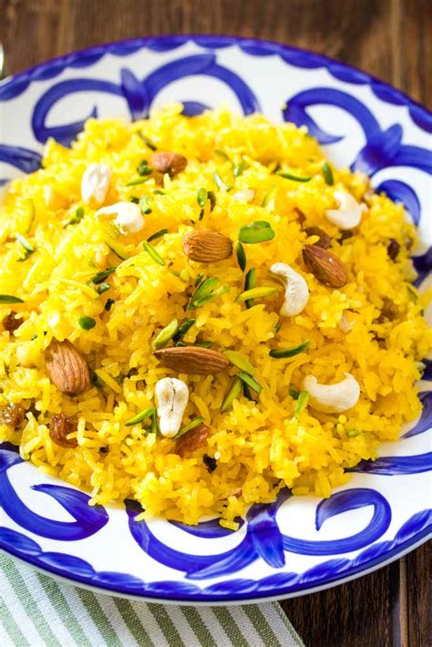 Zarda Rice Recipe Meethe Chawal I Knead To Eat