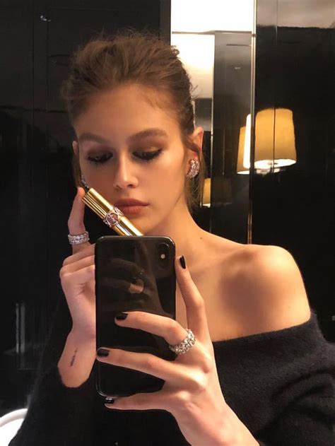 How To Take Selfies Like A Model In 2023 Kaia Gerber Ysl Beauty French Girl