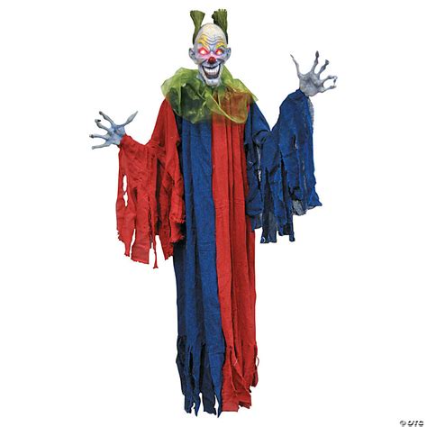 Hanging Evil Clown Halloween Decoration