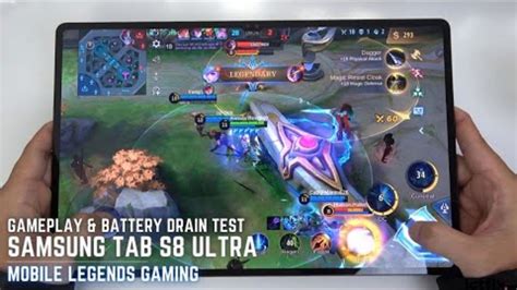Samsung Tab S8 Ultra Mobile Legends Gaming Test Ictfix
