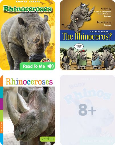 Rhinos Childrens Book Collection Discover Epic Childrens Books