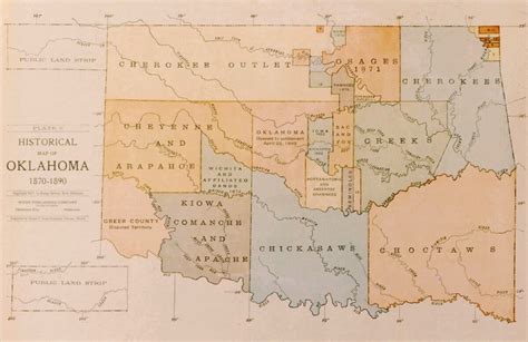 Century Old Oklahoma Tribal Map Is Flash Point In Digital Debate