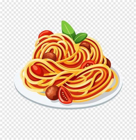 Макароны Итальянская кухня Спагетти с фрикадельками спагетти Разное