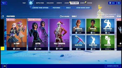 Fortnite Chapter Item Shop Today January Youtube
