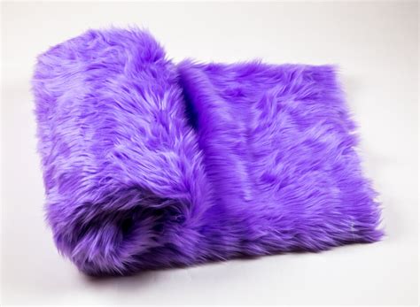108 X 60 Purple Faux Fur Shaggy Throw Blanket