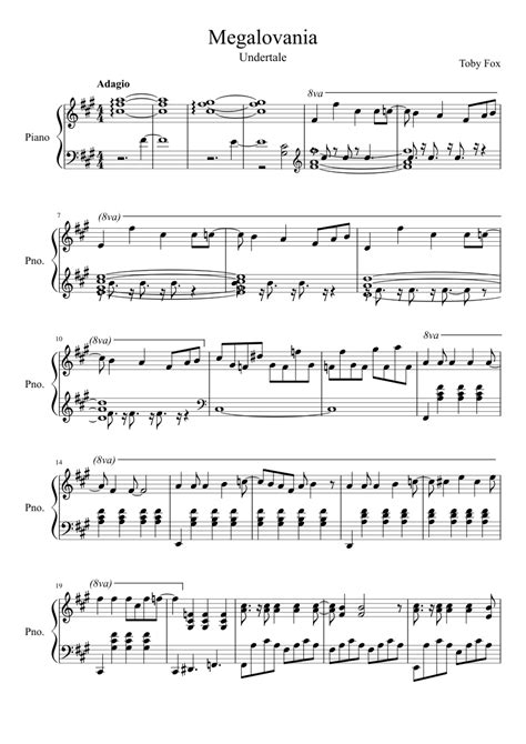 They if you're still haven't solved the crossword clue slowly, in music then why not search our database by the letters you have already! Megalovania (Undertale) - Sad Piano Solo sheet music for Piano download free in PDF or MIDI