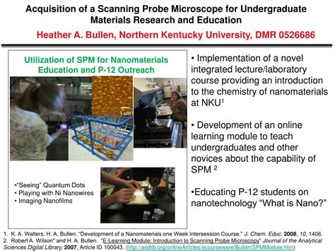 Novel fiber optic sensing architectures based on sensitive. PPT - Heather A. Bullen, Northern Kentucky University, DMR ...