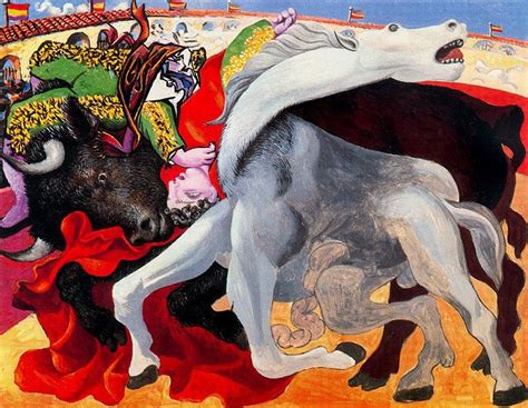 Pablo Picasso Bullfight Death Of The Toreador 1933 Museum