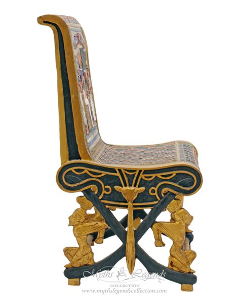 Miniature Egyptian Queen’s Chair – Myths & Legends Collection