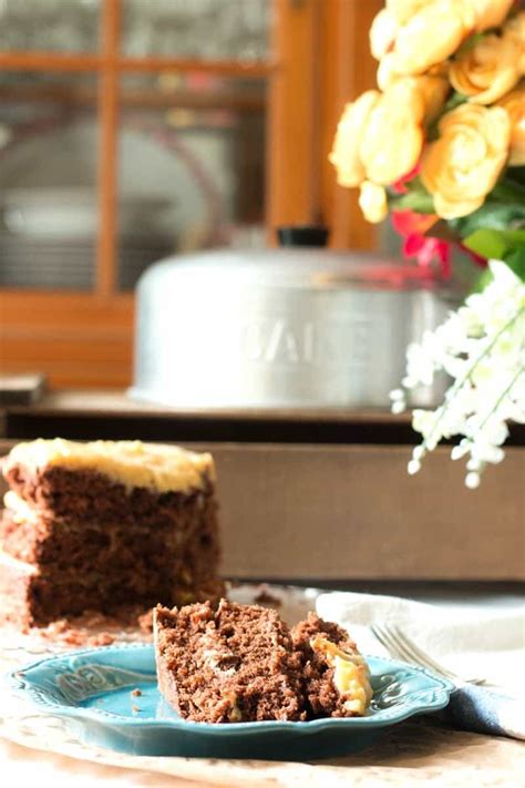 Combine flour, baking soda and salt; How to Make the Best German Chocolate Cake from Scratch ...