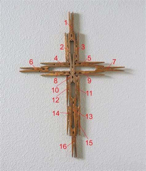 Make A Clothespin Cross In Four Easy Steps Laptrinhx News