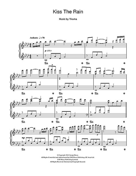 Kiss the rain song, which means kissing rain. Yiruma "Kiss The Rain" Sheet Music PDF Notes, Chords | Classical Score Easy Piano Download ...