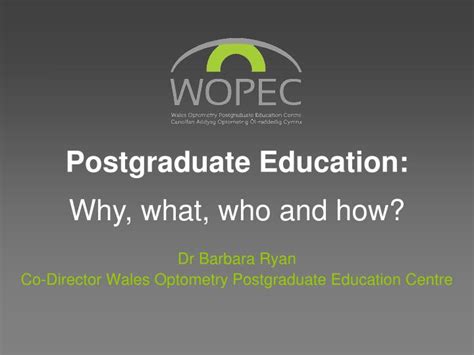 Ppt Postgraduate Education Powerpoint Presentation Free Download