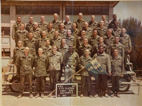 1970 79 Fort Ord Ca 1974fort Ordh 6 34th Platoon The Military