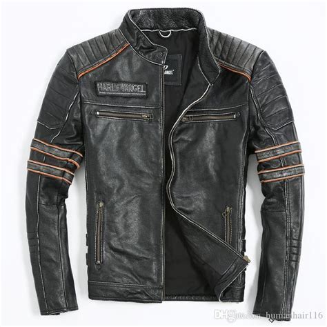 Streets, to the trails, to the slopes, and any other place you are headed during the cool weather months. 2016 2016 Men Retro Vintage Leather Biker Jacket ...