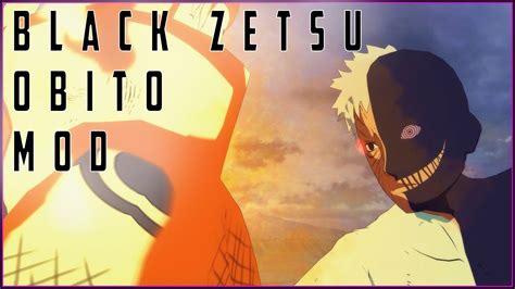 Black Zetsu Obito Moveset Mod Naruto Ultimate Ninja Storm 4 Mods