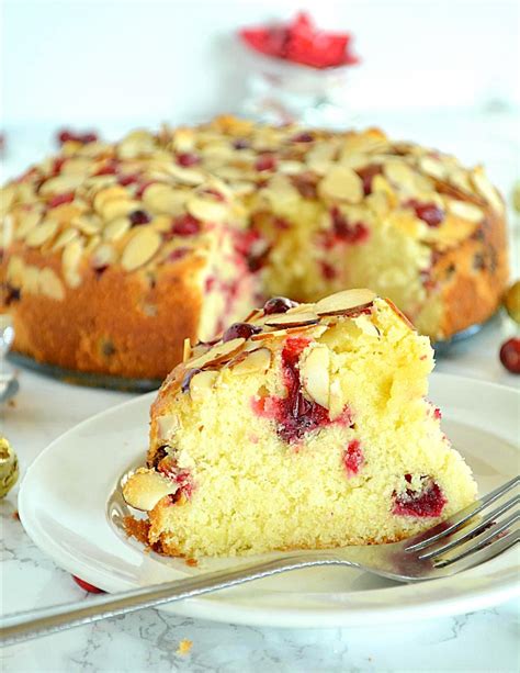 See how to make pound cake from scratch the easy way. Cranberry Almond Pound Cake, Christmas Cranberry Almond ...