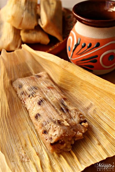 Tamales Dulces Sweet Tamales Unwrapped But Still In The Corn Husk