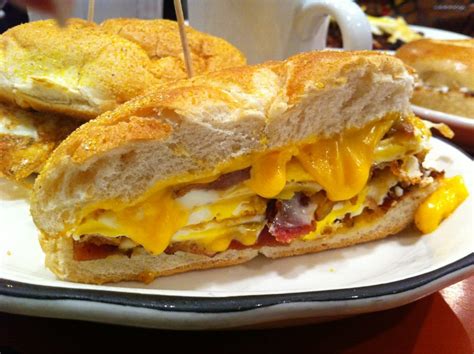 Breakfast Sandwich With Bacon Egg And Cheese Yelp