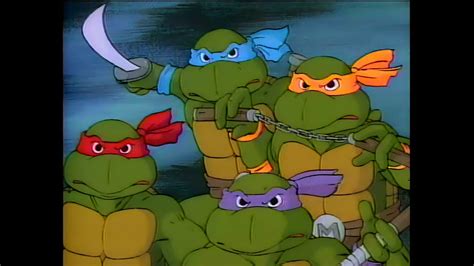 Teenage Mutant Ninja Turtles 1987 S1 Intro Hd 1080 Ai Upscale Youtube